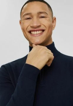 Esprit Herren Strickpullover - Navy -Esprit Verkäufe 2024 44068e96cd884ea3a4fe19c06c630fb0