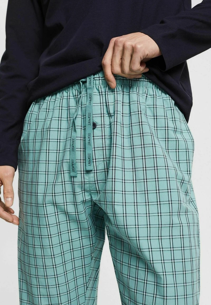 Esprit Herren Nachtwäsche Hose - Aqua Blue 6 Esprit Herren Nachtwäsche Hose - Aqua Blue – Bild 4