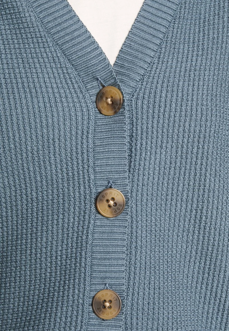 Esprit CORE CARDIGAN - Strickjacke - Grey Blue | Damen 8 Esprit CORE CARDIGAN - Strickjacke - Grey Blue | Damen – Bild 6