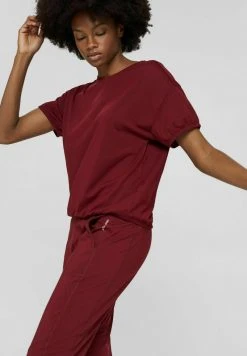 Esprit Damen T-Shirt Basic - Bordeaux Red -Esprit Verkäufe 2024 44925a07b48743c19fbf4b207abdd685