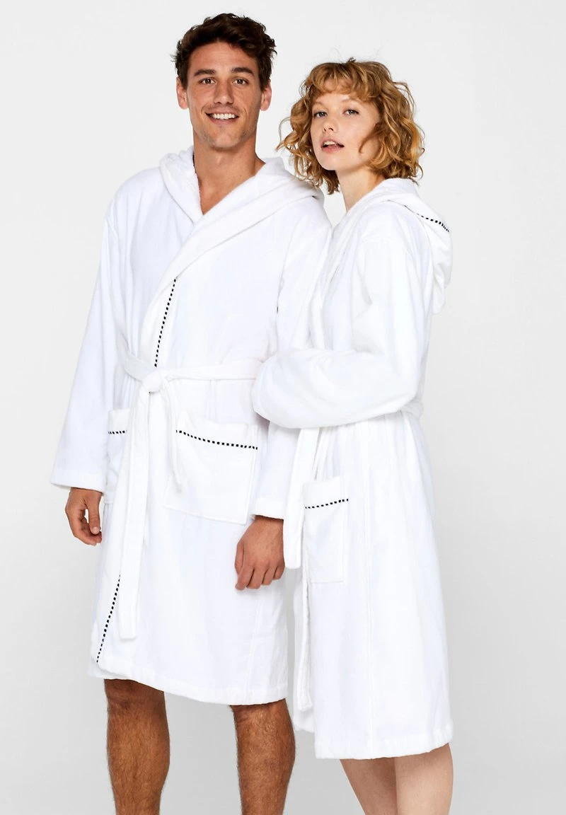 Esprit Damen Bademantel - White 4 Esprit Damen Bademantel - White – Bild 2