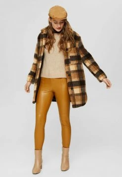 Esprit Damen Leggings - Hosen - Camel -Esprit Verkäufe 2024 457218b10116429990672dcd27281424