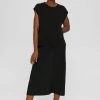 Esprit CORE SKIRT - Maxirock - Black | Damen -Esprit Verkäufe 2024 45be80920fd549ae81265938bf656ae9