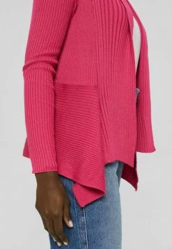 Esprit Damen NOOS RIB CARDI - Strickjacke - Pink Fuchsia -Esprit Verkäufe 2024 466a7a91b2894364915938534afdbc2e