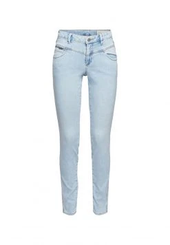 Esprit Damen PANTS - Jeans Skinny Fit - Blue Bleached