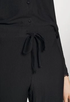 Esprit Damen SOFT STRIPES LONGSLEEVE LONG PANTS - Pyjama - Black -Esprit Verkäufe 2024 468e21da4dfa4b0683f380502de18c22