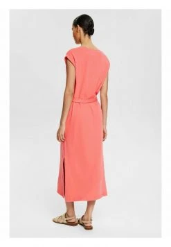 Esprit Damen PIMA DRESS - Jerseykleid - Coral Red -Esprit Verkäufe 2024 4700622eca7349c2a61d2281addf4eb3