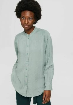 Esprit Damen Bluse - Dusty Green