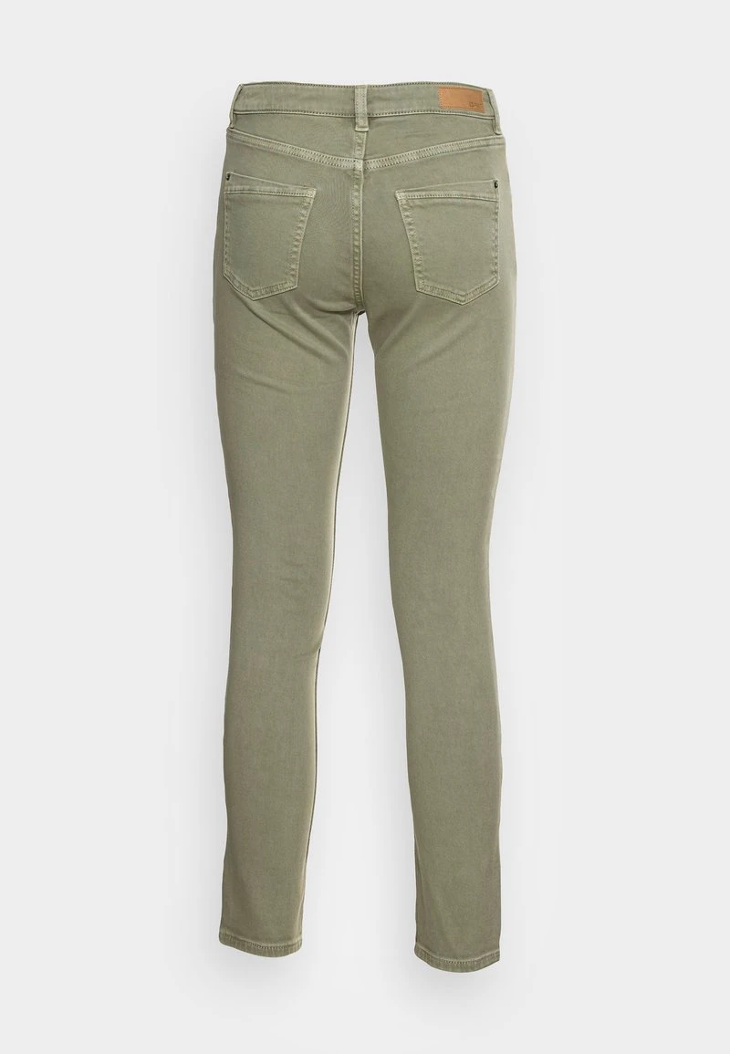 Esprit Damen Jeans Slim Fit - Light Khaki 4 Esprit Damen Jeans Slim Fit - Light Khaki – Bild 2