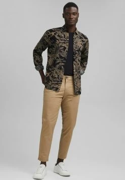 Esprit Herren MIT BOTANIK-PRINT - Hemd - Black -Esprit Verkäufe 2024 47f00bd5fc8a452daa481e2a4711b87a