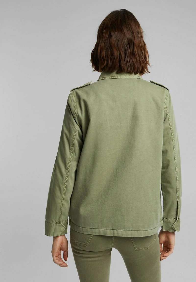 Esprit Damen Leichte Jacke - Light Khaki 5 Esprit Damen Leichte Jacke - Light Khaki – Bild 3