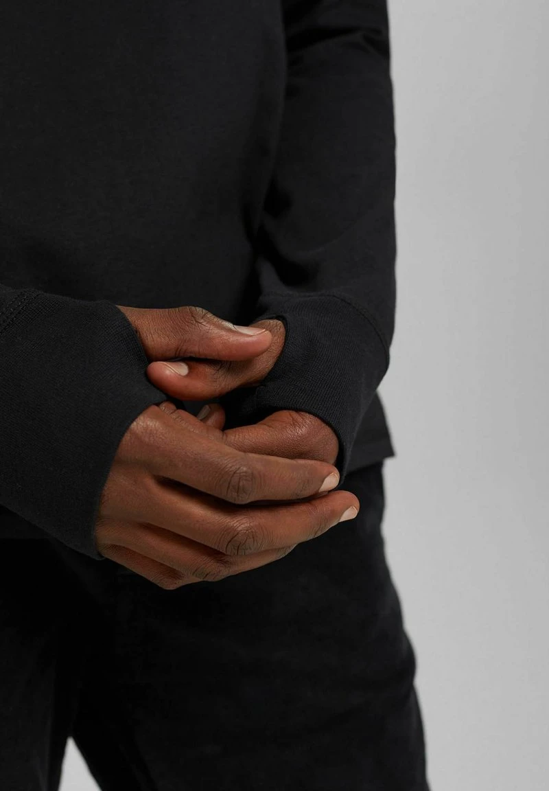 Esprit Herren Langarmshirt - Black 7 Esprit Herren Langarmshirt - Black – Bild 5