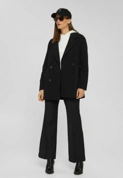 Esprit INDOOR - Kurzmantel - Black | Damen -Esprit Verkäufe 2024 49b1d4aced024c21a0bb8c76bcbc8078