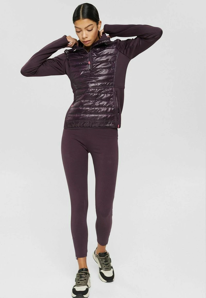 Esprit Trainingsjacke - Aubergine | Damen 4 Esprit Trainingsjacke - Aubergine | Damen – Bild 2