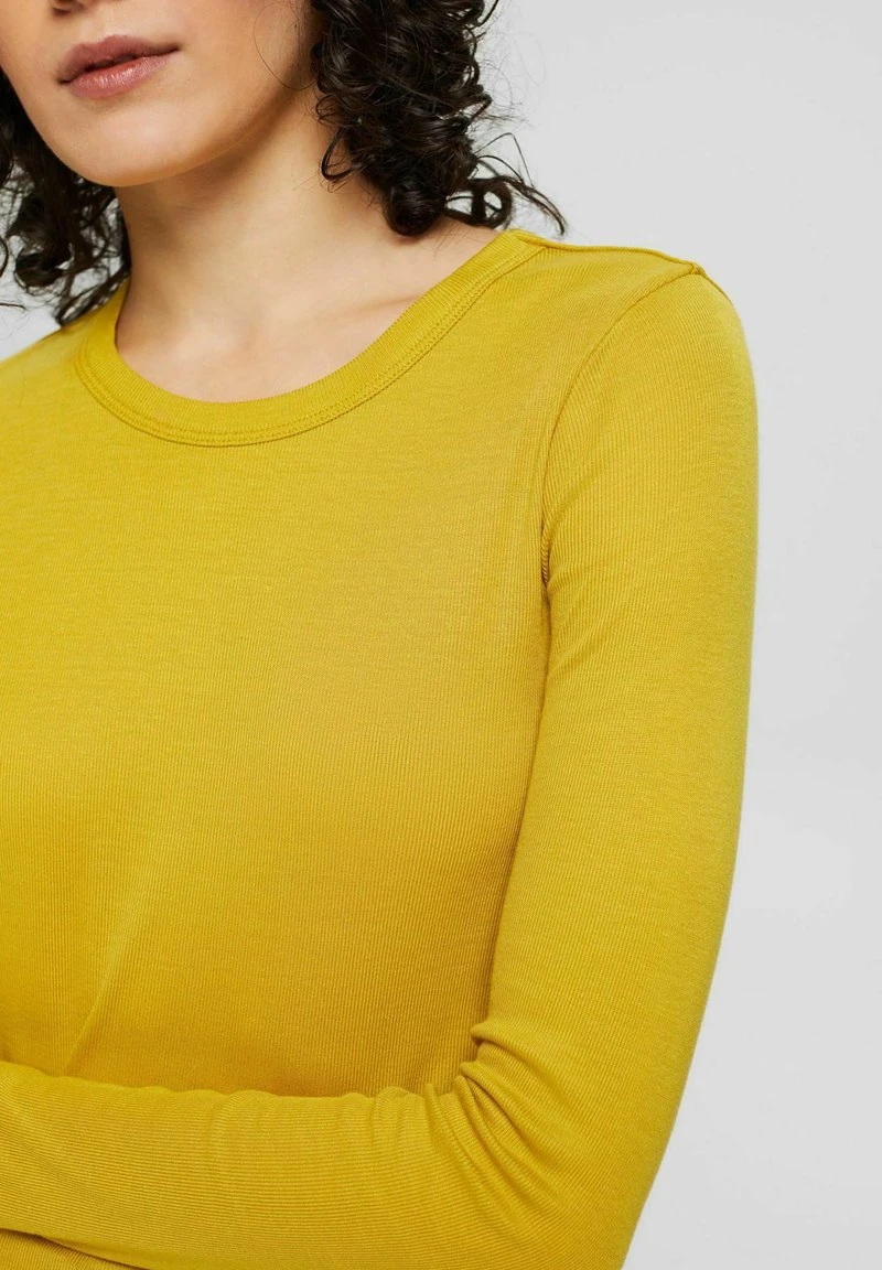Esprit Damen Langarmshirt - Brass Yellow 8 Esprit Damen Langarmshirt - Brass Yellow – Bild 6