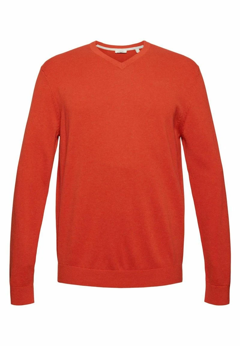 Esprit Herren F PIMA V NK - Sweatshirt - Orange 7 Esprit Herren F PIMA V NK - Sweatshirt - Orange – Bild 5