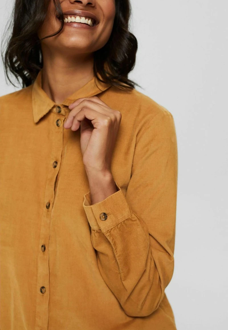 Esprit Damen Hemdbluse - Camel 5 Esprit Damen Hemdbluse - Camel – Bild 3