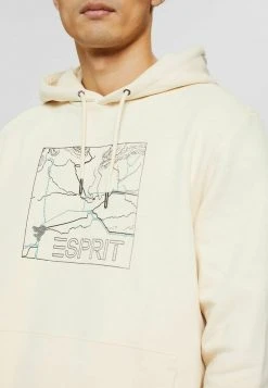 Esprit Herren REGULAR FIT - Kapuzenpullover - Cream Beige -Esprit Verkäufe 2024 4adbf75414a64e6c84c2130d576873d0