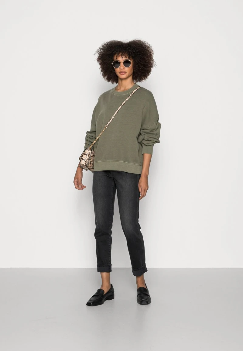 Esprit Damen COO F GMT DYE - Sweatshirt - Dark Khaki 4 Esprit Damen COO F GMT DYE - Sweatshirt - Dark Khaki – Bild 2