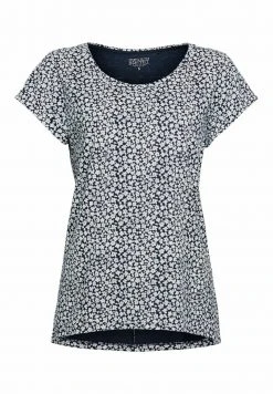 Esprit Damen T-SHIRT MIT Print AUS 100%25 ORGANIC COTTON - T-Shirt Print - Navy Colorway -Esprit Verkäufe 2024 4baae3c4bdfe401a82c3148c5de716aa