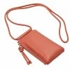 Esprit VEGAN: SMARTPHONE-TASCHE MIT ZIPPERFACH - Umhängetasche - Coral Red | Damen