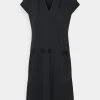 Esprit Damen STRUC TAPE DRESS - Jerseykleid - Black -Esprit Verkäufe 2024 4cbfa3ed332f402bb198410ad6f69608