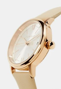 Esprit Damen MIT LEDER ARMBAND - Uhr - Beige -Esprit Verkäufe 2024 4cf49db1e5874bc19e01e317200338a6