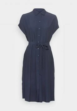 Esprit Damen DRESSES LIGHT - Blusenkleid - Navy