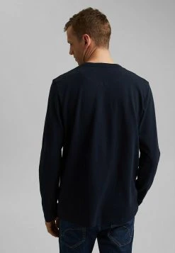 Esprit Herren Langarmshirt - Navy -Esprit Verkäufe 2024 4f3090149fc64b33826e2ac75e25fc21