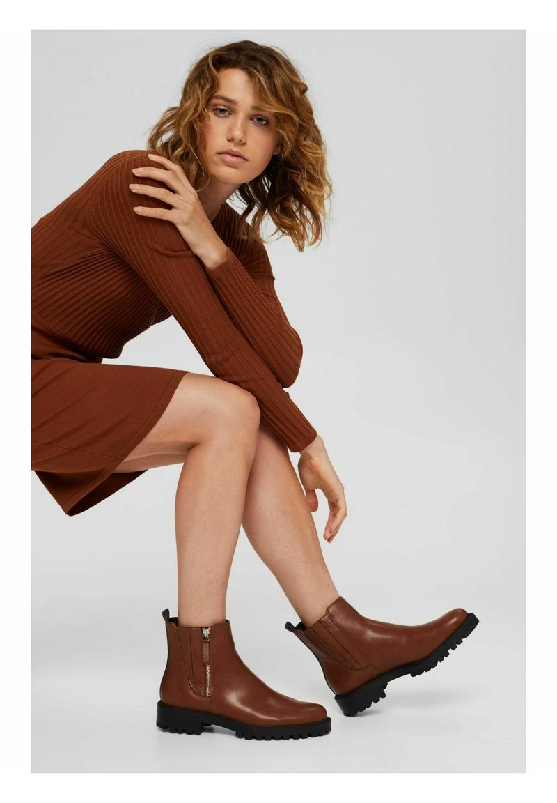 Esprit Damen Stiefelette - Caramel 3 Esprit Damen Stiefelette - Caramel