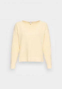 Esprit Damen STITCH - Strickpullover - Pastel Yellow -Esprit Verkäufe 2024 4f6fd79cb5dc4e4d833f3e1ceef9bcf3