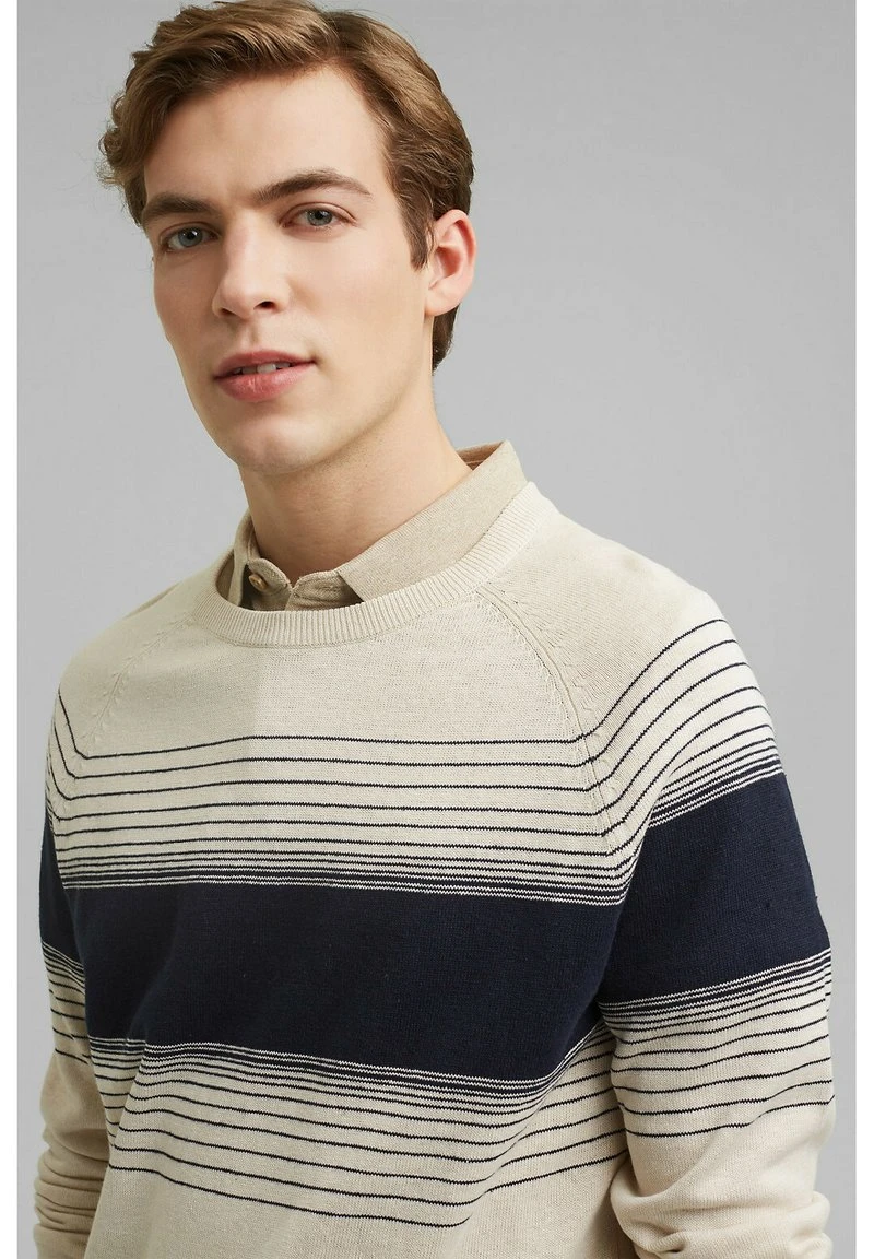 Esprit Herren Strickpullover - Beige 6 Esprit Herren Strickpullover - Beige – Bild 4