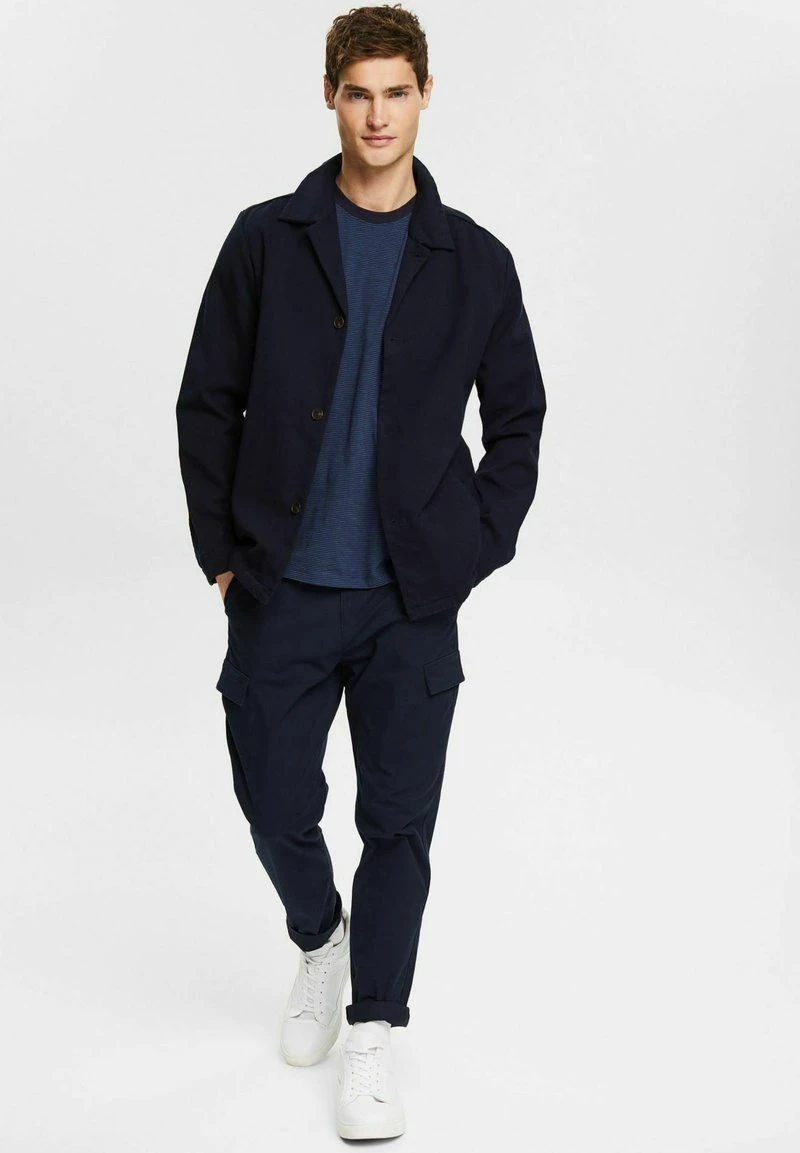 Esprit Herren T-Shirt Print - Navy 4 Esprit Herren T-Shirt Print - Navy – Bild 2