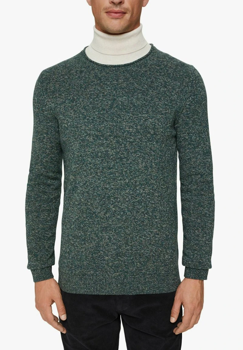 Esprit Herren Strickpullover - Teal Blue 6 Esprit Herren Strickpullover - Teal Blue – Bild 4