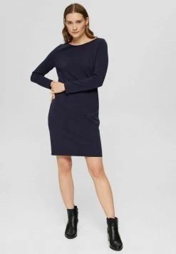 Esprit Damen FLAT - Strickkleid - Navy -Esprit Verkäufe 2024 50aa49efaed7443c8cf91649ba289d4a