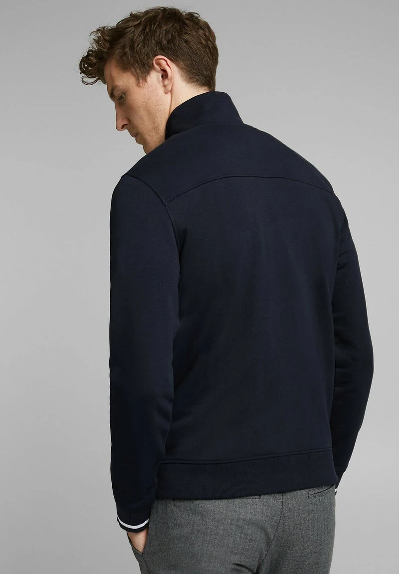 Esprit Herren Strickjacke - Dark Blue 5 Esprit Herren Strickjacke - Dark Blue – Bild 3