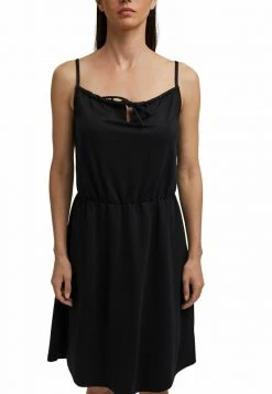 Esprit Damen FASHION DRAW - Jerseykleid - Black -Esprit Verkäufe 2024 52484a1eb80b4d87b3bc79262a2424b5