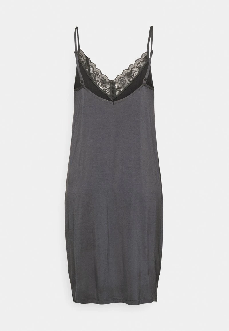 Esprit Damen SEASONAL CHEMISE - Nachthemd - Dark Grey 4 Esprit Damen SEASONAL CHEMISE - Nachthemd - Dark Grey – Bild 2