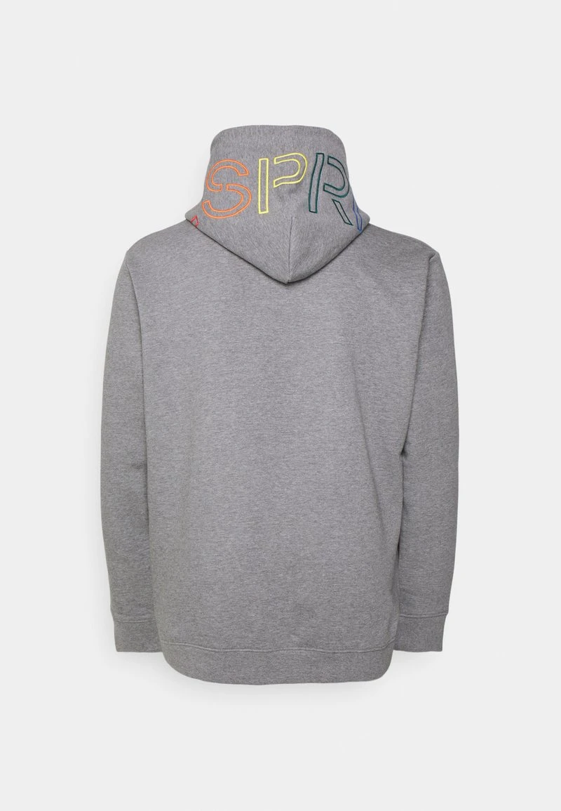 Esprit Herren Kapuzenpullover - Medium Grey 4 Esprit Herren Kapuzenpullover - Medium Grey – Bild 2
