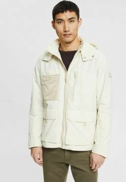 Esprit Herren Outdoorjacke - Cream Beige