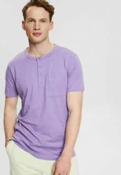 Esprit Herren SUS - T-Shirt Basic - Lilac