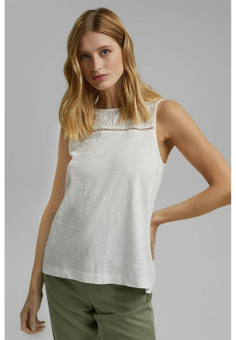 Esprit CROCHET - Top - Off White | Damen 3 Esprit CROCHET - Top - Off White | Damen