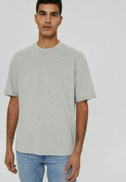 Esprit Herren T-Shirt Basic - Light Grey