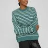 Esprit Damen Sweatshirt - Teal Blue