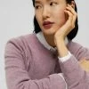 Esprit Damen Strickjacke - Mauve -Esprit Verkäufe 2024 554a2505b2e748e0946505520d3e4880