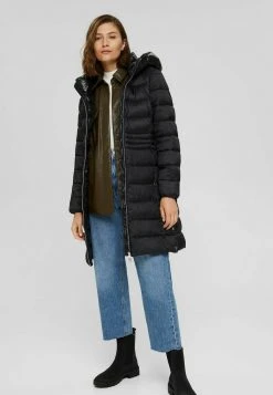 Esprit Damen RECYCELT STEPP MIT - Wintermantel - Black -Esprit Verkäufe 2024 5605a6d7b1bc4240b100642332056ff6