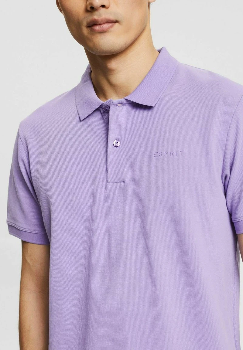Esprit Herren Poloshirt - Lilac 5 Esprit Herren Poloshirt - Lilac – Bild 3
