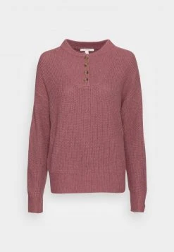 Esprit Damen BUTTON - Strickpullover - Dark Old Pink -Esprit Verkäufe 2024 56952bf590f34495b9238405a3a7cdc9
