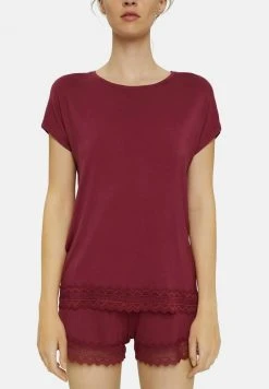 Esprit Damen Nachtwäsche Set - Dark Red -Esprit Verkäufe 2024 5740b1b7c25644b5995c6cc7d0dd2e94