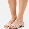 Esprit Damen Riemensandalette - Light Grey
